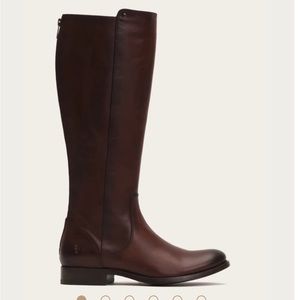 Frye Melissa Stud Back Zip Style # 3475436 in Redwood- Sold out online